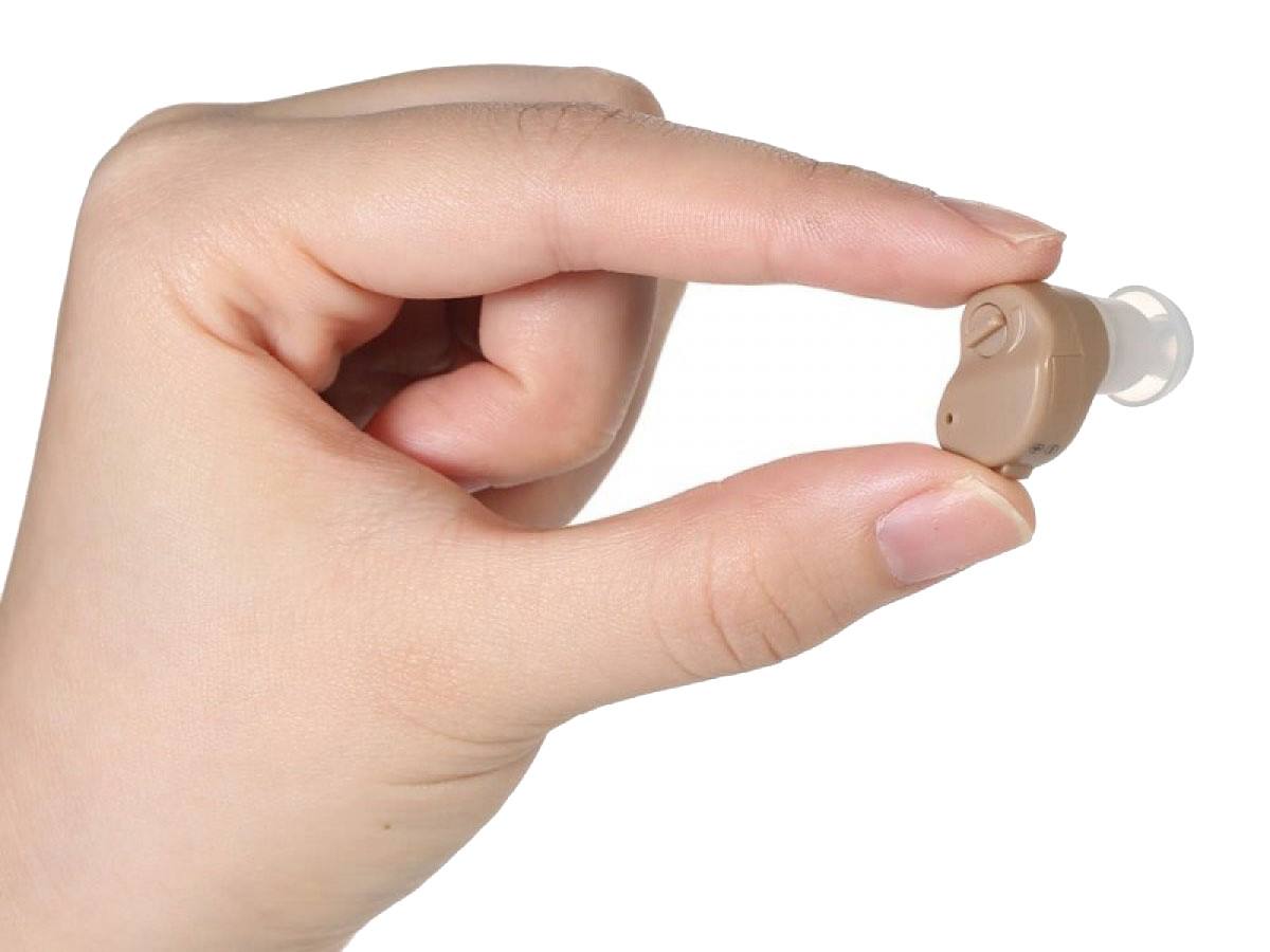 Super Mini Ακουστικό Ενίσχυσης Ακοής & Βοήθημα Βαρηκοΐας Axon ITE Κ80-V20 Original